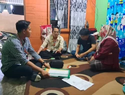 Rektor UNJA Tanpa Canggung Keluar Masuk Lorong dan Gang Sempit Lakukan Visitasi Calon Penerima KIP-K