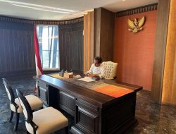 Jokowi “Spill” Ruang Kerja dan Kamar Tidur di Istana Garuda IKN