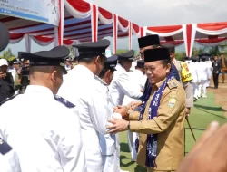 Gubernur Al Haris Hadiri Pengukuhan Perpanjangan Masa Jabatan Kades Se-Kabupaten Kerinci