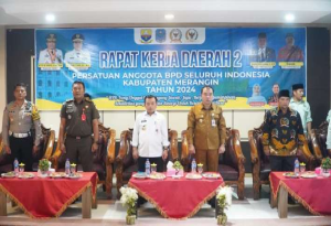 Buka Rakerda II PABPDSI Merangin, Gubernur Al Haris: BPD dan Kades Harus Bersinergi Membangun Desa