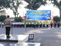 Kapolda Jambi Pimpin Apel Gelar Pasukan Operasi Patuh Siginjai 2024