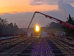 SIG Suplai Beton Untuk Proyek Tol Bayung Lencir-Tempino