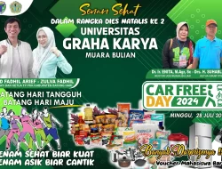 Ayo Bergabung! Senam Sehat Rayakan Dies Natalis UGK