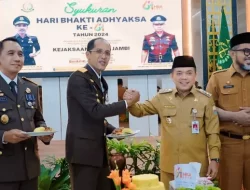 Gubernur Al Haris Beri Ucapan Selamat Hari Bhakti Adhyaksa Ke-64