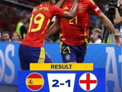 Spanyol Juara Piala Eropa 2024, Kalahkan Inggris 2-1
