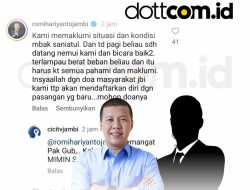 Saniatul Batal Jadi Wakil Romi, Admin CiciTvJambi Siap Menggantikan