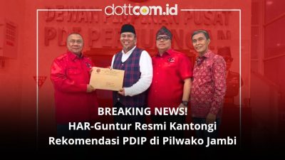 Energi dan semangat baru untuk Kota Jambi, H. Abdul Rahman-Guntur Siap Berlayar