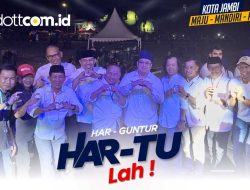 Deklarasi H. Abdul Rahman dan Andi Muhammad Guntur  dibalut pesta rakyat Berlangsung Semarak