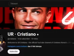 Gacor ! 24 Jam Setelah Luncurkan Channel YouTube, Ronaldo Pecahkan Rekor dengan 14 Juta Subscriber