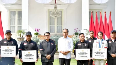 Presiden Jokowi Apresiasi Perjuangan Atlet Olimpiade Paris 2024 dan Berikan Bonus