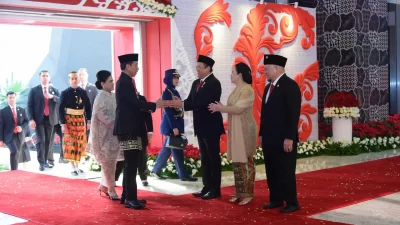 Presiden Jokowi Kenakan Pakaian Adat Demang Betawi di Sidang Tahunan MPR 2024