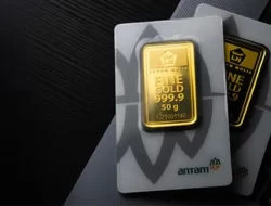 Harga Emas Antam Turun Rp 7.000 per Gram