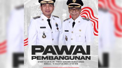 Semarak HUT RI Ke 79, Pemkab Batang Hari Mengadakan Pawai Pembangunan