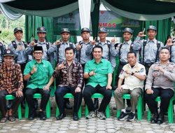 Pengukuhan dan Penutupan Satlinmas Maro Sebo Ilir, Bupati Tekankan Sinergi dengan TNI/Polri