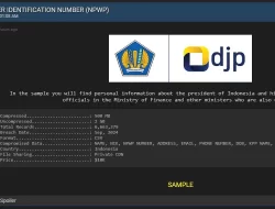 Terjadi Lagi! Dugaan Kebocoran Data 6 Juta NPWP, Termasuk Data Presiden dan Menteri