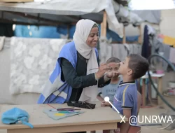 443.000 Anak Gaza Terima Dosis Pertama Vaksinasi Polio