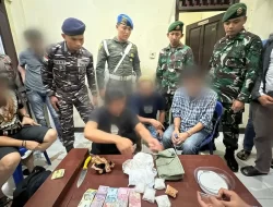 TNI-Polri dan Bea Cukai Amankan Dua Kurir Sabu di Perbatasan RI-Malaysia