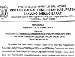 Perubahan Status CPNS Tanjung Jabung Barat 2024: Cek Kelulusan Anda Sekarang!