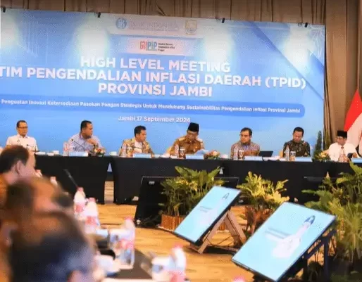 BPS Provinsi Jambi Paparkan Data Inflasi Pada HLM TPID Provinsi Jambi