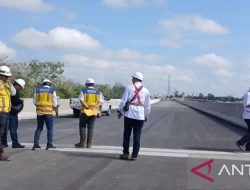Progres tol Baleno Jambi sudah 100 persen