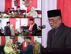 Mewakili Pj. Bupati Kerinci, Sekda Zainal Efendi Hadiri Pelantikan Wakil Ketua DPRD Kerinci