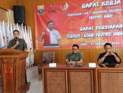 Ketua PLBSI Jambi, Eriyadi, Tegaskan Komitmen Pengembangan Seni Liong dan Barongsai di Rakerprov