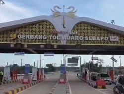 Telan Biaya Rp 5,6 Triliun, Tol Pertama di Jambi Diresmikan Presiden Jokowi