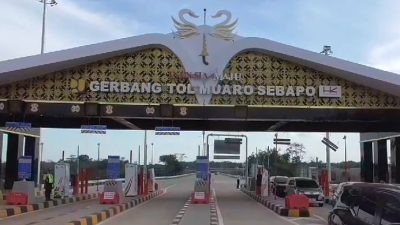 Telan Biaya Rp 5,6 Triliun, Tol Pertama di Jambi Diresmikan Presiden Jokowi