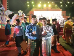 Meriah! Pjs. Bupati Tanjab Barat Hadiri Puncak Festival Baswara 2024