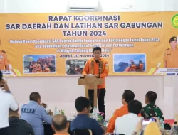 Kantor SAR Jambi Gelar Rakor dan Latihan SAR Gabungan di Tanjabtim