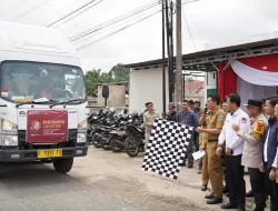 Bupati Batanghari Lepas Logistik Pilkada 2024 ke Desa dan Kelurahan