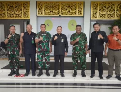 Danrem 042/Gapu Kunjungi Pengadilan Tinggi Jambi, Perkuat Sinergi Instansi