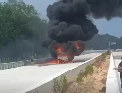 Tol Baleno KM 15 Makan Korban: Mobil Hangus, Dua Penumpang Meninggal