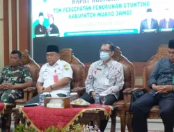 Sekda Muaro Jambi Hadiri Evaluasi Penurunan Stunting