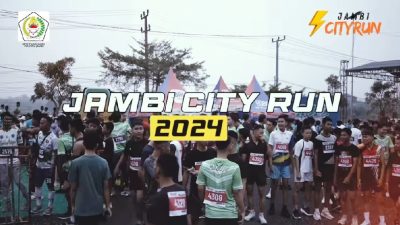 PUJAKESUMA Gelar Jambi City Run, Ribuan Peserta Siap Berkompetisi