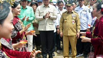 Wamentan RI Kunjungi Batang Hari, Pimpin Apel Siaga dan Serahkan Bantuan Alsintan