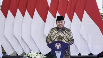 Prabowo Bantah akan Memaafkan Koruptor