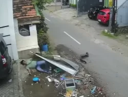 Pedagang Bakso Jadi Korban Tabrak Lari: Gerobak Hancur, Pengemudi Kabur