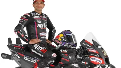 Pembalap Aprilia Racing Jorge Martin untuk MotoGP 2025. /X/MotoGP.
