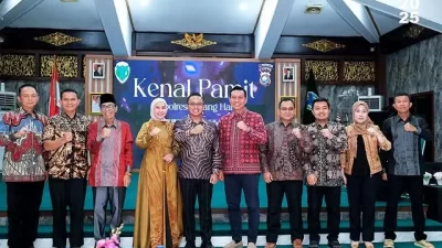 Kenal Pamit Kapolres Batang Hari, Bupati Harap Sinergi Terjaga