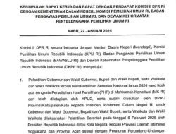 Pelantikan Kepala Daerah Pilkada 2024 Tanpa Sengketa pada 6 Februari 2025