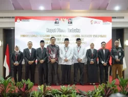 Sekda Muaro Jambi Hadiri Rapat Pleno Penetapan Bupati Terpilih