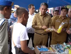 Wabup Junaidi H. Mahir Sidak Pasar, Pastikan Harga Sembako Stabil Jelang Ramadan