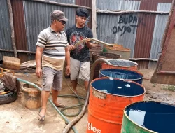 Oplos Pertalite, Empat Pelaku Diamankan