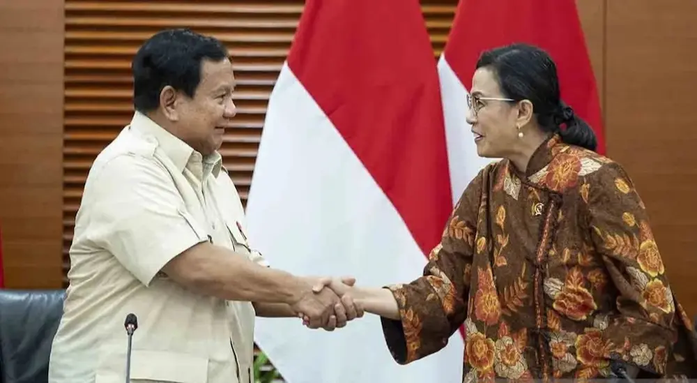 Prabowo dan Sri Mulyani