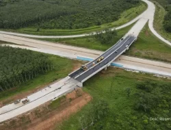 Tol Palembang–Betung Siap Dukung Arus Mudik 2025, Progres 67,4%