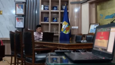 Bupati Muaro Jambi Ikuti Gerakan Sekolah Mengaji Secara Virtual