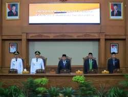 Ketua DPRD Muaro Jambi Pimpin Paripurna Penyampaian Pidato Perdana Bupati dan Wakil Bupati