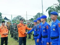 Bupati Fadhil Pimpin Apel Siaga Bencana Hidrometeorologi 2025