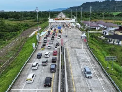 Trafik Jalan Tol Trans Sumatera Capai 177.243 Kendaraan pada H+4 Lebaran